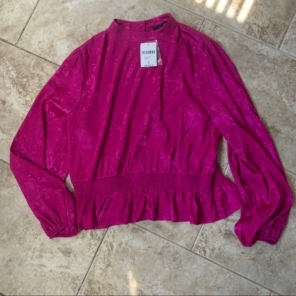Pink blouse